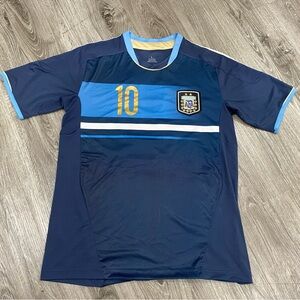 Argentina Messi soccer jersey mens size large